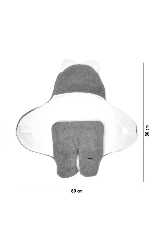 0-12 Month Double Layer Fiber Baby Swaddle- Plush Baby Blanket- Footed Welsoft Baby Sleeping Bag- Yellow - 5