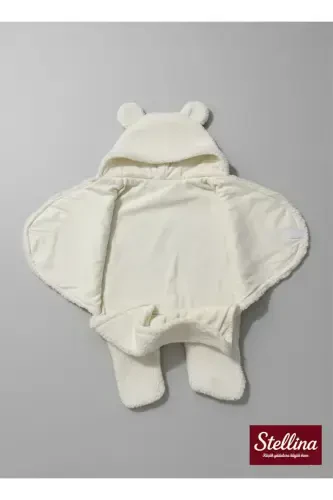 0 - 12 Months Earflap Welsoft Swaddle Baby Blanket - 5
