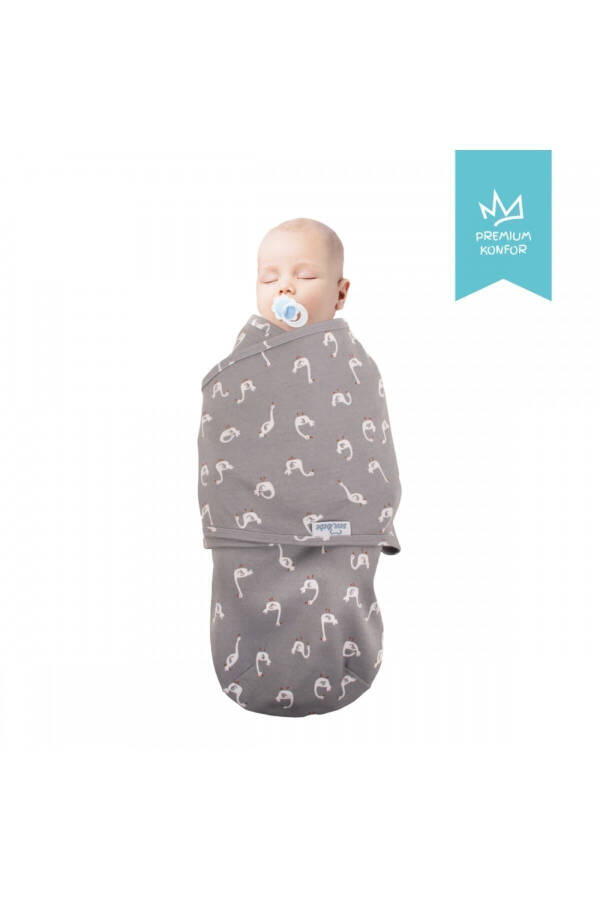 0 - 3 Months Patterned New Season Swaddle 100% Cotton - NEW - 8