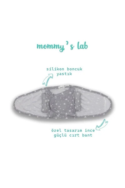 0-4 Months New Season Patterned Colorful 100% Cotton Ready Belt Swaddle Belt Half Swaddle - 14