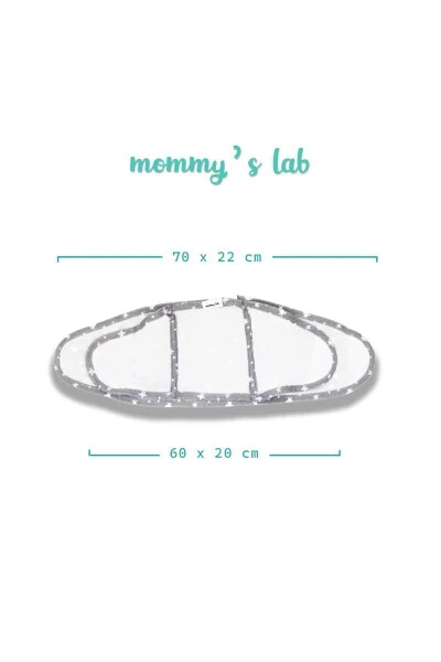 0-4 oylik Yangi Mavsum Naqshli Rangli 100% Paxta Tayyor Kamarli Kundak Kamar Yarim Kundak - MOMMYSLAB (1)