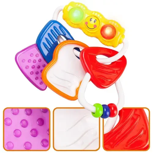 Baby Toys 0-6 Months Infant Toys 6-12 Months with Sound & Light, Boy Girl Gifts Baby Toys for 0-12 Months - ADAKOT (1)