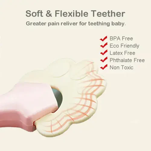 14PCS Baby Rattles 0-6 Months, Baby Teething Toys with Storage Case, Infant Toys 0-3-6-12 Months, Baby Teether Set,Baby Girl Toys, Best Newborn Present for Babies Boy Girl - 6