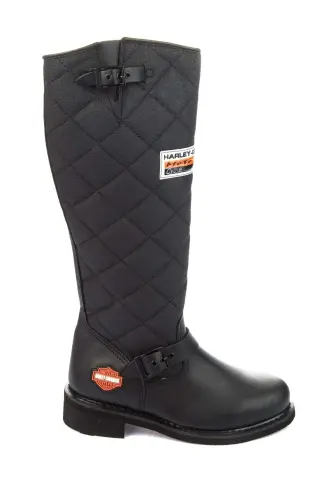 025g100074 Laconıa Hı Deri Kadın Çizme Siyah-BLACK - 3