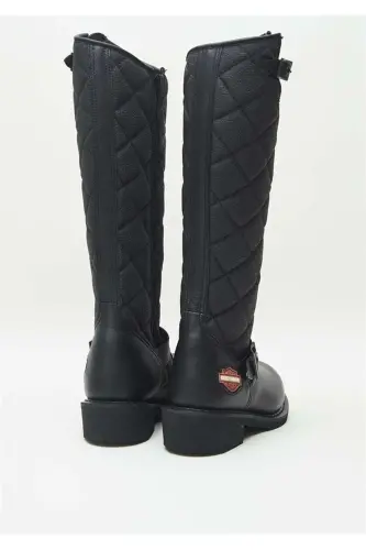 025g100074 Laconia Hi Teri Ayollar Etigi Qora-BLACK - 4