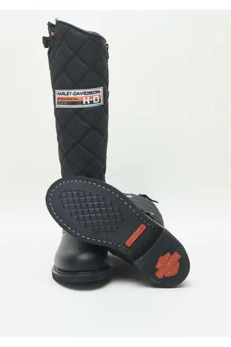 025g100074 Laconia Hi Teri Ayollar Etigi Qora-BLACK - 5