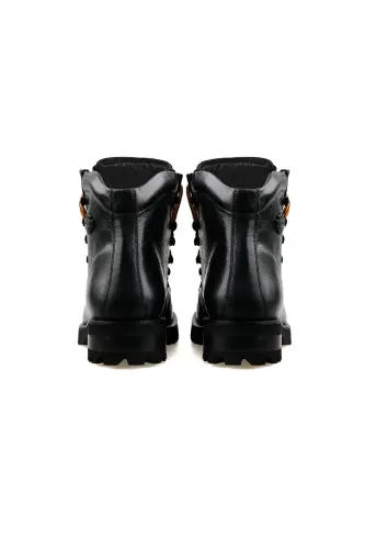 026M100060 Notley Black Deri Erkek Günlük Bot 026M100060-NOTLEY-BLACK-DERI Siyah-N06H - 4