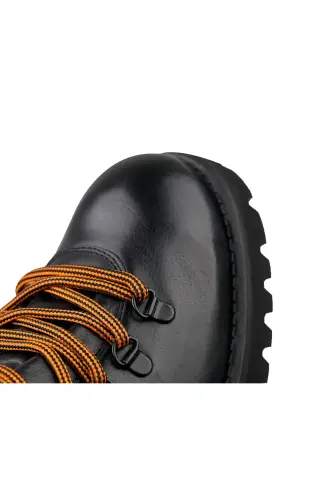 026M100060 Notley Black Deri Erkek Günlük Bot 026M100060-NOTLEY-BLACK-DERI Siyah-N06H - 6