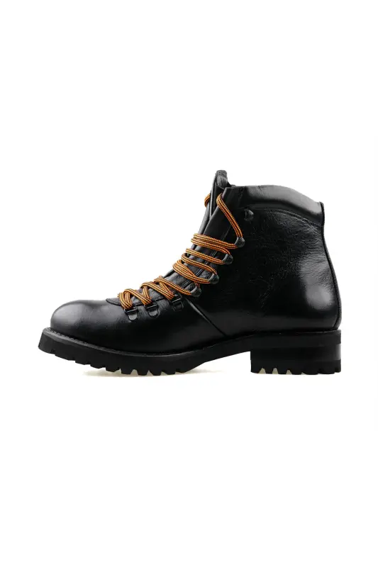 026M100060 Notley Black Deri Erkek Günlük Bot 026M100060-NOTLEY-BLACK-DERI Siyah - N06H-1 - 2