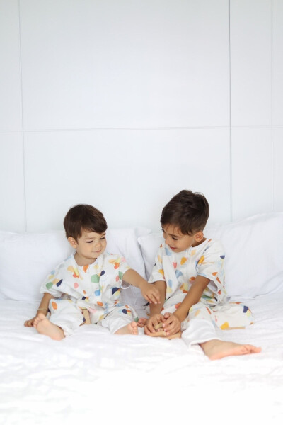 0.5 Tog (Short Sleeve) Summer Baby & Toddler Sleep Sack - Dreamy Points - 4