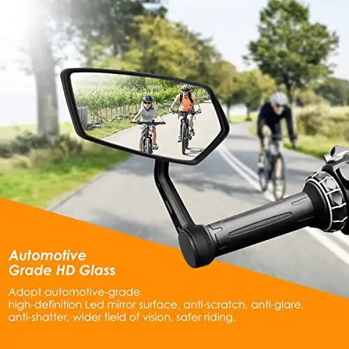 Arkham Bike Mirror for 0.59-0.65