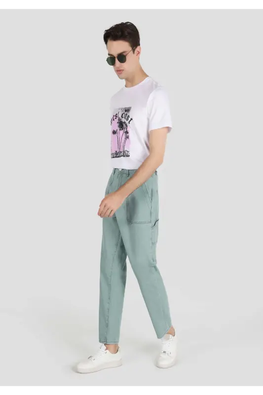065 Rorry Worker Fit Keng Osh Erkaklar Shimini - 3