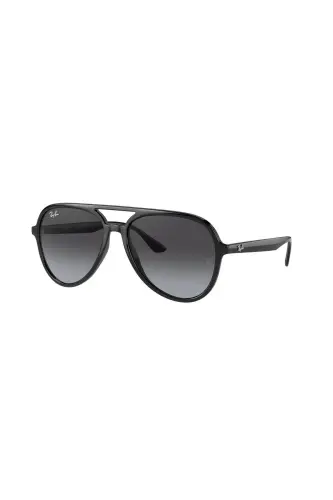 0RB 4376 601/8G 57 Unisex Sunglasses-Black - 1