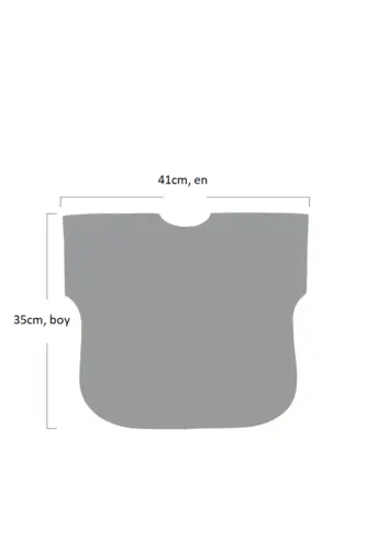 1-3 Years, Zoo Waterproof, Velcro, Pocket, Machine Washable, Half Sleeve Baby/Kids Bib - 7