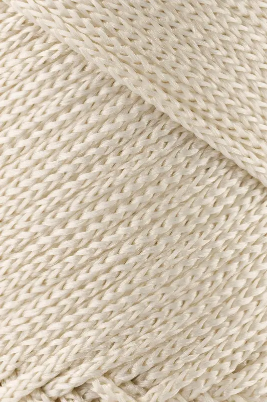 1. 5 Mm - 100 gr Polyester Macrame Rope Ecru 150 M Polyester Macrame Rope Placemat Rope and Bag Yarn-Ecru - 2