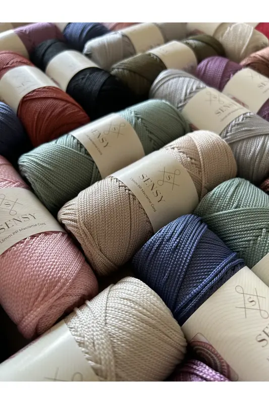 1. 5 Mm - 100 gr Polyester Macrame Rope Sage 150 - 7