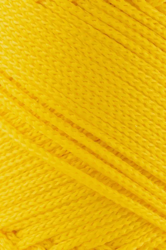 1.5 Mm - 100 gr Polyester Makrome Ipi Sarı 150 M Polyester Makrome Ip Supla Ip Ve Çanta Ipliği - Sarı - 2