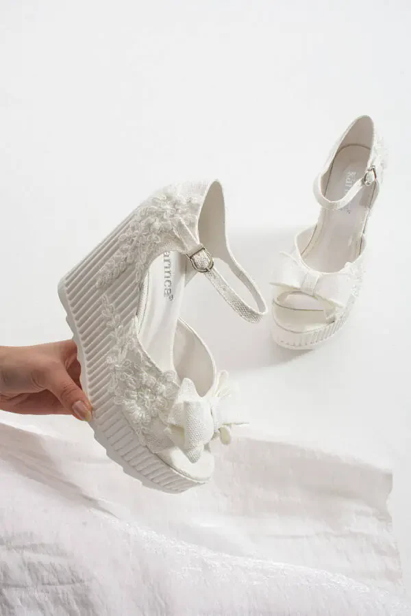 1-94362 Sport Platform Wedding Shoes - 5