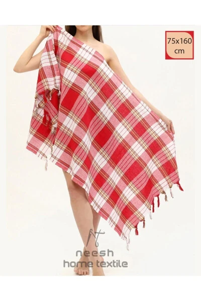 1 dona 75x160sm, Pestemal, Hamam Pestemali, Plyaj Sochiq, Klassik Pestemal, Kelin Hamam Pestemali - 5