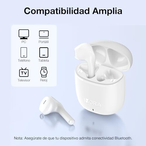 1 Hora Simsiz Quloqchinlar Bluetooth 5.3 Quloqchinlar Chuqur Bass Quloq ichiga Quloqchinlar Premium Ovoz Mikrofonli Zaryad Qutisi iPhone, Planshet, Android Smartfon Noutbuk Sport uchun - 11