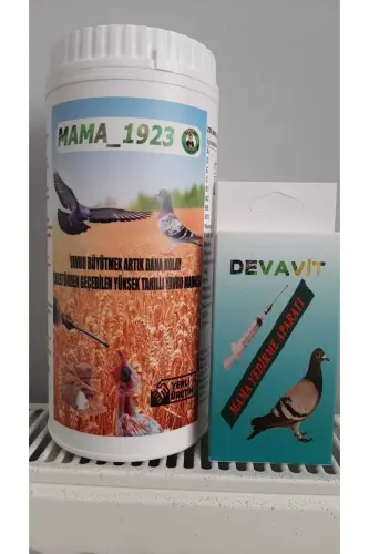 1 Kg Baby Pigeon Food (SUPPLEMENTARY PREMIX) And Baby Feeding Syringe Food 1923 - 2