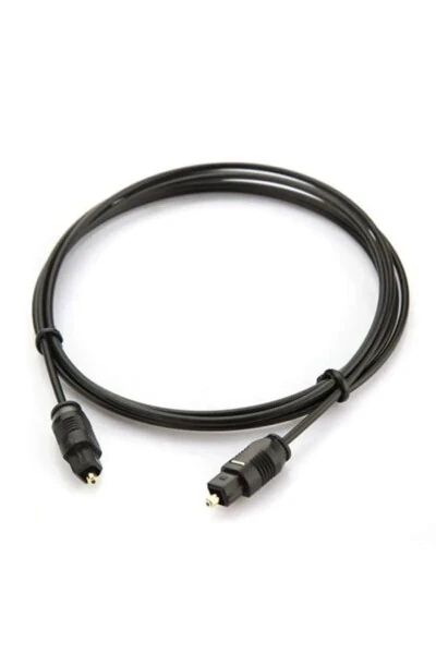 1 Meter Digital Fiber Optic Audio Cable Toslink Cable - NELERBULURUM