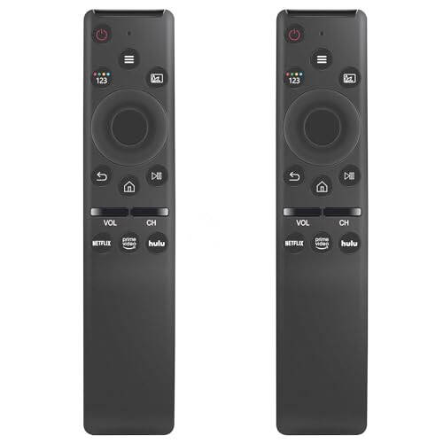 1 Pack New Replacement Universal IR Remote Control fit for Samsung Smart TV LCD LED UHD QLED TVs with Netflix Prime Video hulu Buttons - 1