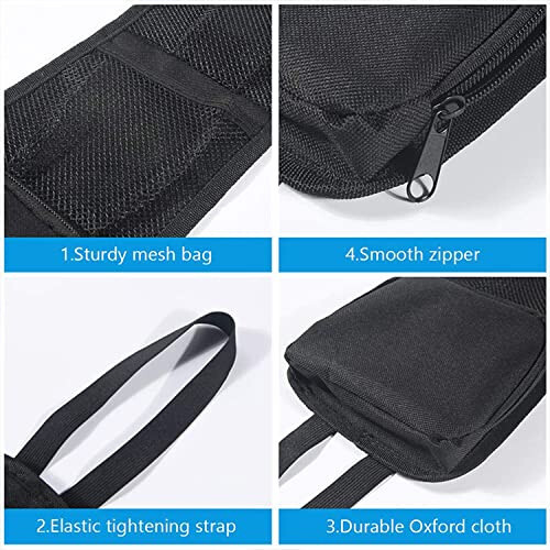 1 Pcs Auto Seat Side Organizer, 1pcs Car Seat Storage Hanging Bag Car Interior Seat Side Storage Organizer Mesh Bag Hanging Organization Fit for all cars - 3