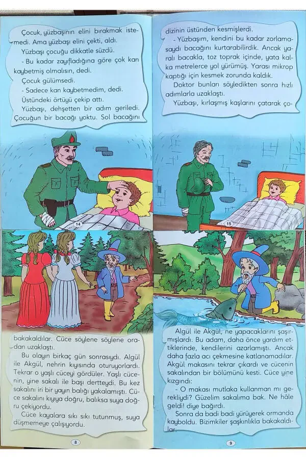 1. Sınıflar İçin Okumayı Hızlandıran Büyük Boy Hikaye Seti - 25 Kitap - 3
