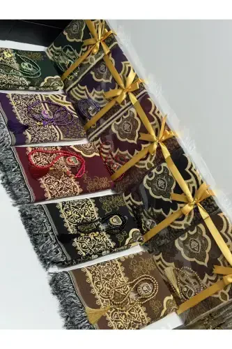 10 dona aralash rangdagi Haj sovg'asi Umra sovg'asi Haj joynamozi to'plami Tasbeh Zikrmatik - Rangli - 7