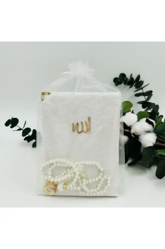10 dona sovgʻa toʻplami tül sumkasi, kadife Yosiyn koʻzi va marvarid tasbeh toʻplami (Mavlid-Sunnat-Hajj-Umrah) - LENAGIFTWORKSHOP (1)