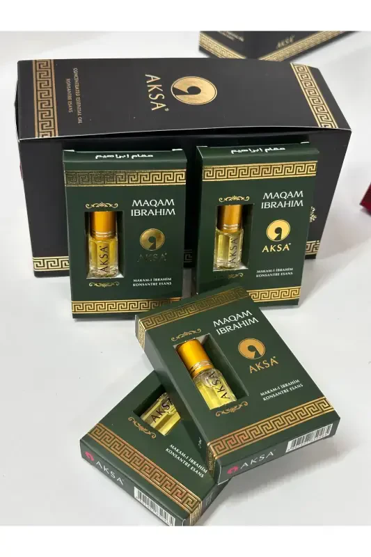 10 Essence Perfume Gift for Hajj Umrah- Green - 1