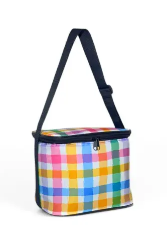 10 Litre Picnic Bag Food Carrier Thermos Thermal Lunch Cooler-Blue - 15