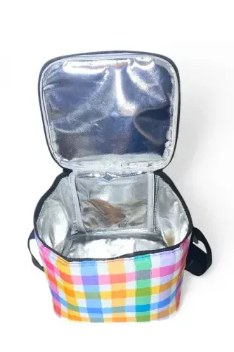 10 Litre Picnic Bag Food Carrier Thermos Thermal Lunch Cooler-Blue - 8