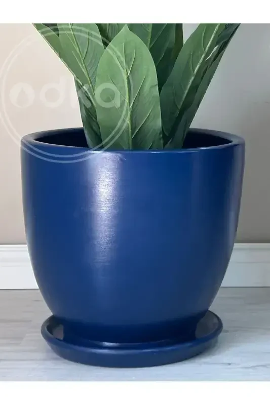 10 litrli tuvak tagʻli diametri: 25 sm x balandligi: 23 sm tun koʻki-tun koʻki - 1