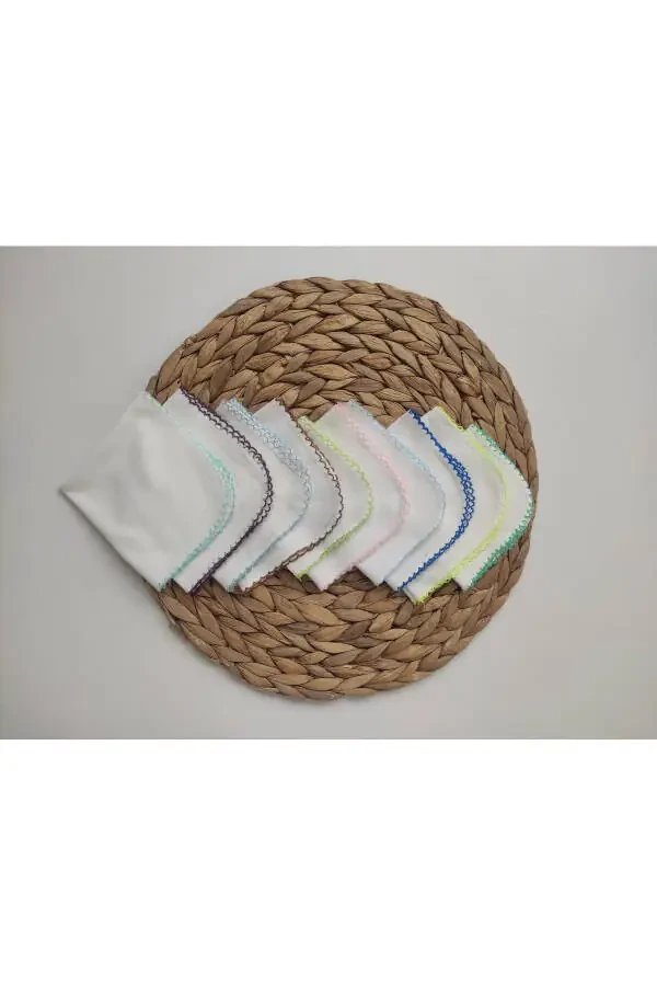 10-лу пелёнка для младенцев, 100% хлопчатобумажная бязь, салфетка для очищения младенцев, пелёнка для новорожденных - 2