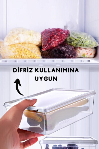 10 Pack Freezer-Safe Storage Containers with Lids, 2 Liter - NANDY HOME (1)