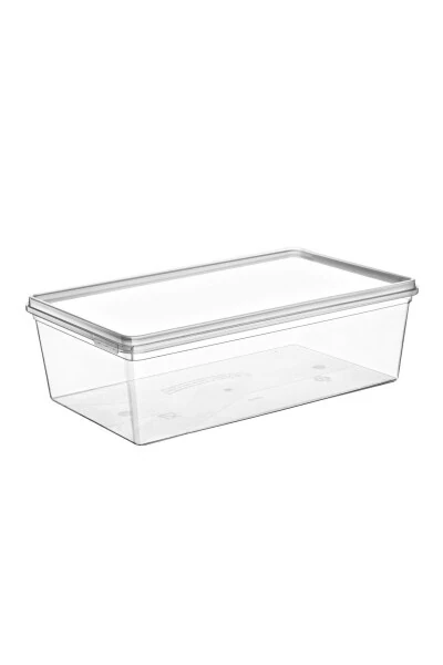 10 Pack Freezer-Safe Storage Containers with Lids, 2 Liter - 4