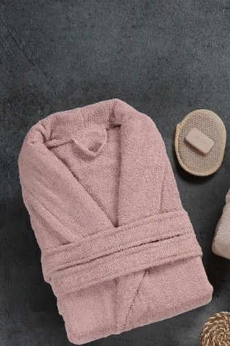 10 Parça Aile Seti Kadın & Erkek Bornoz Takımı | Yumuşak, Emici | Modern Tasarım | Lüks ve Konforlu-Kahverengi - 5