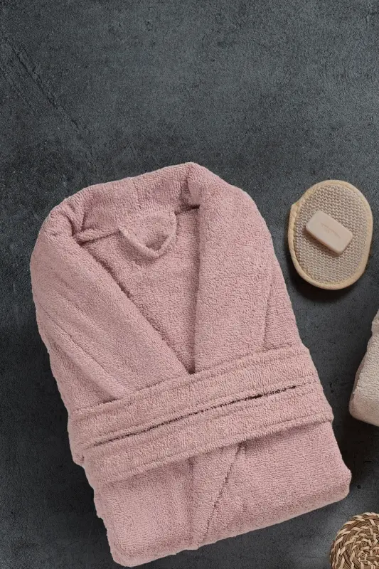 10 Parça Aile Seti Kadın & Erkek Bornoz Takımı | Yumuşak, Emici | Modern Tasarım | Lüks ve Konforlu-Kahverengi - 5