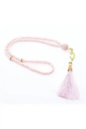 10 Pcs 99 Beads Pearl Rosary for Dowry, Gift, Wedding Bundle - PINK - AYHANHOME (1)