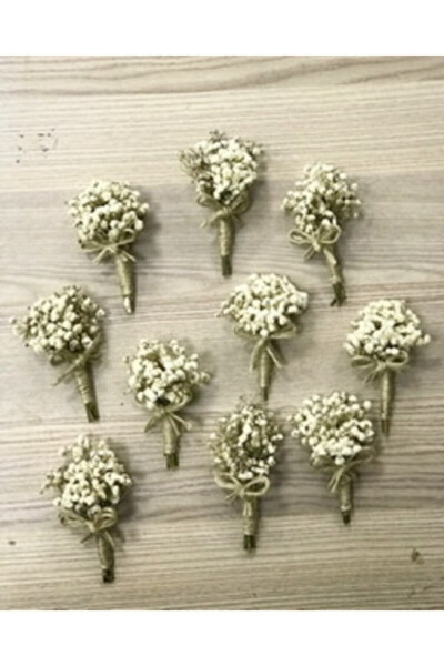 10 pcs Boutonniere Flowers - 1