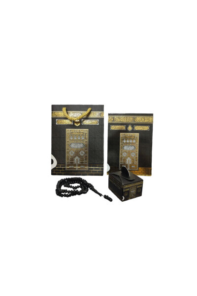 10 Pcs Kaaba Yaseen and Rosary Prayer Beads with Bag Small Dates - LUXURIANTHOME