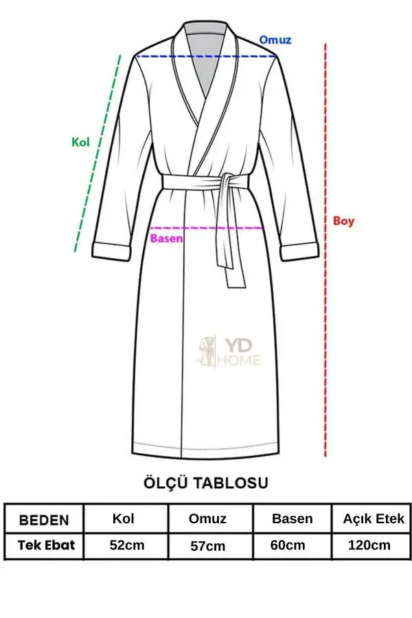 10 Piece Family Set Women & Men Bathrobe Set - Leopard - 5