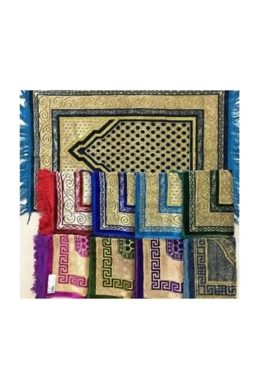 10-Piece Prayer Rug (380 - 400 Gr) - GENEL MARKALAR
