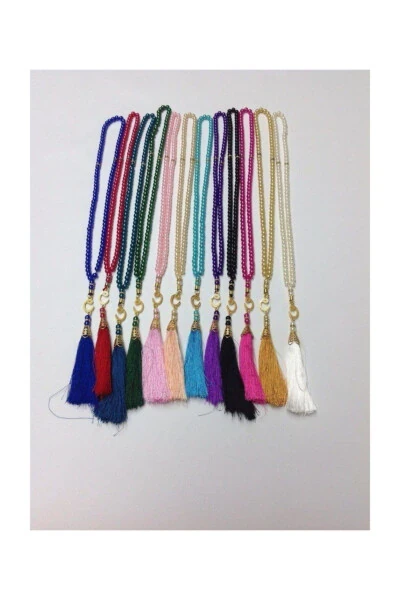 10 Pieces Pearl Tasbih Mevlid Gift Hajj and Umrah Gift Tasbih - ROSEROI