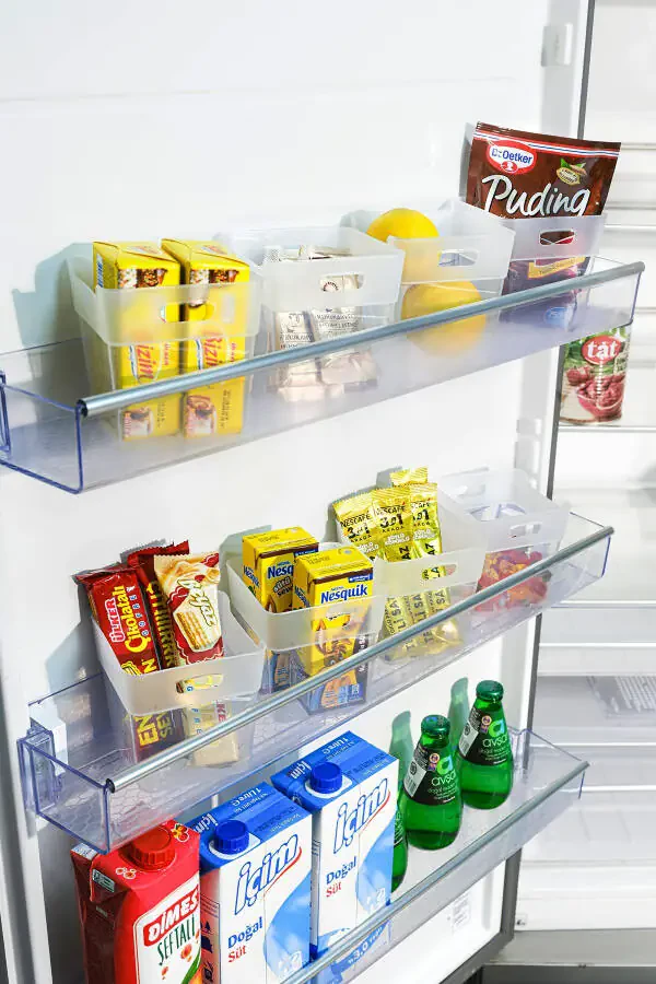 10 Pieces Refrigerator Door Organizer - Refrigerator Organizer and Bathroom Organizer - 2