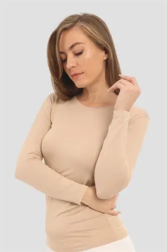 10 Women's Bamboo T-shirt Long Sleeve Undershirt Set - 1