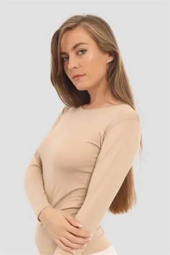 10 Women's Bamboo T-shirt Long Sleeve Undershirt Set - 5