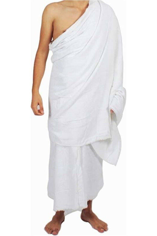 100% Bamboo Hydrophillic Ihram for Hajj and Umrah - 3